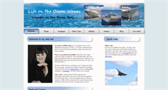 Desktop Screenshot of ocean-waves.net